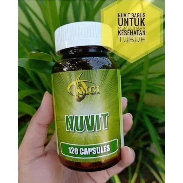 READY STOK  NUVIT MCI / Nuvit pencegah Covid-19 _ Nuvit original 120 capsule