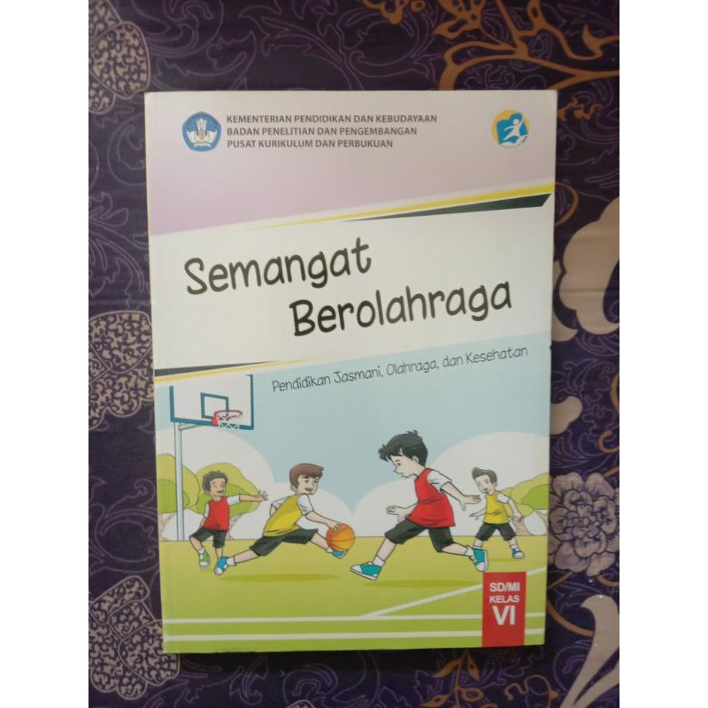 Buku SD/MI Kelas 6 Semangat Berolahraga PENJAS ORKES