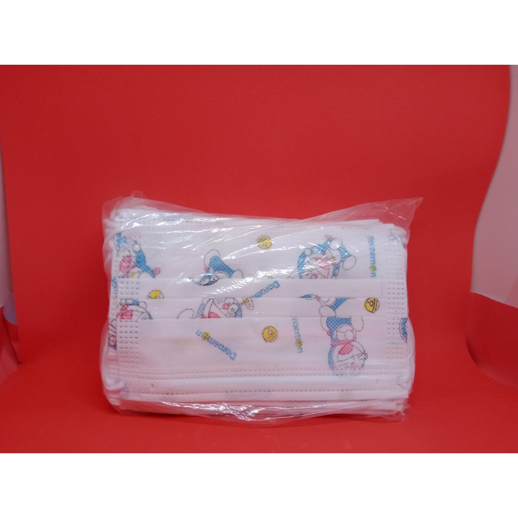 NEW Masker anak 3 ply 3ply Kids Child mask motif Earloop 1box isi 50 Pcs motif
