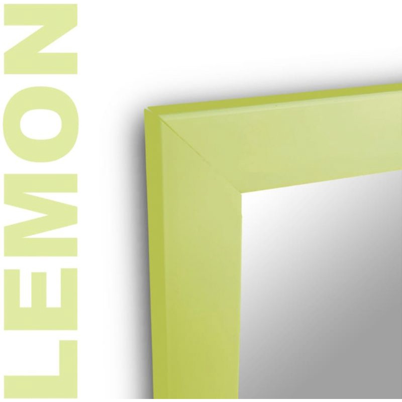 Aesthetic Cermin dinding gantung minimalis Cermin makeup Cermin dinding murah 65x25-Melon