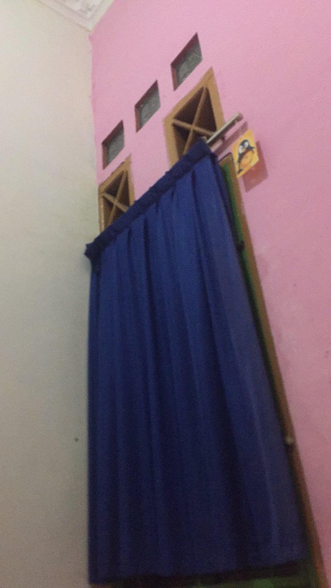 Single Hook Besi Chrome Pipa Kotak 20cm Gantungan Display