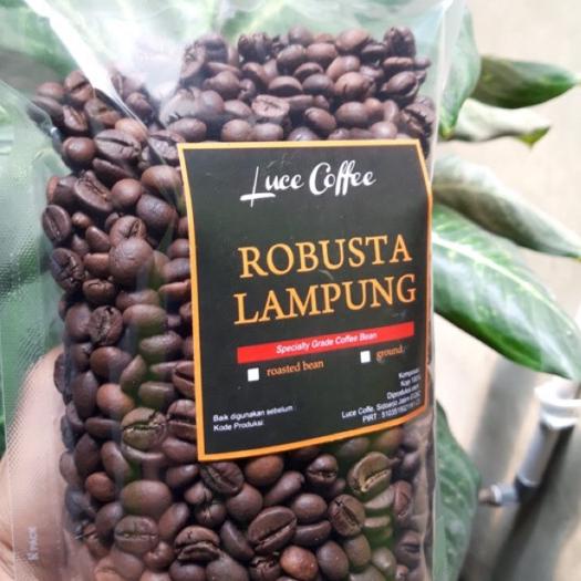 

Big Sale|SQ36|Kopi ROBUSTA Lampung 900gr - Luce coffee - Biji atau Bubuk