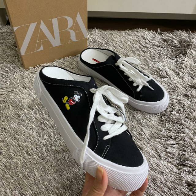  Zara  Mickey Sneakers  Sepatu  Zara  micky Sepatu  Zara  