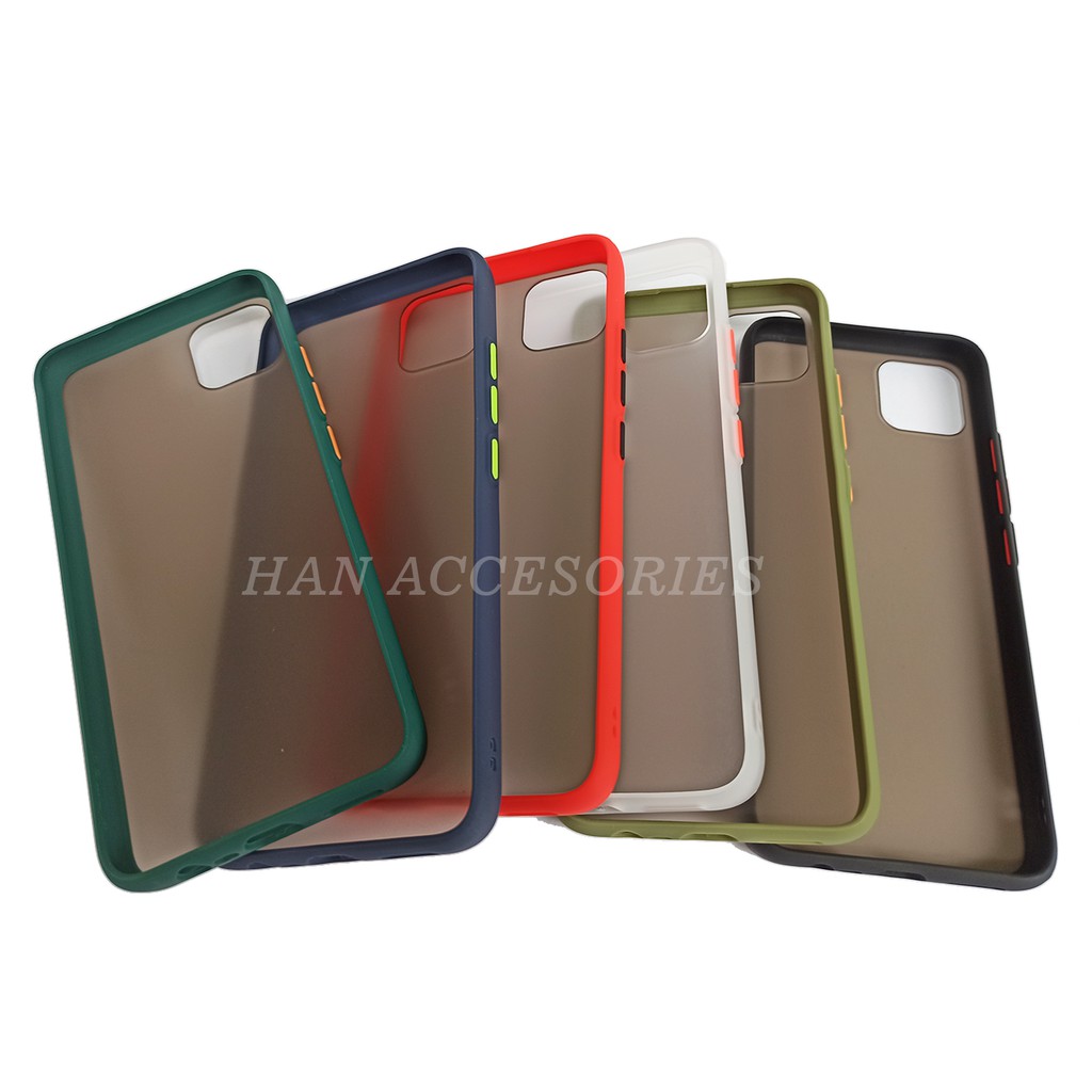 Realme C11/C12/C15/5/5i/5 Pro/C3/6/6 PRO/7 Case Fuze Dove / Hardcase / Matte Colour