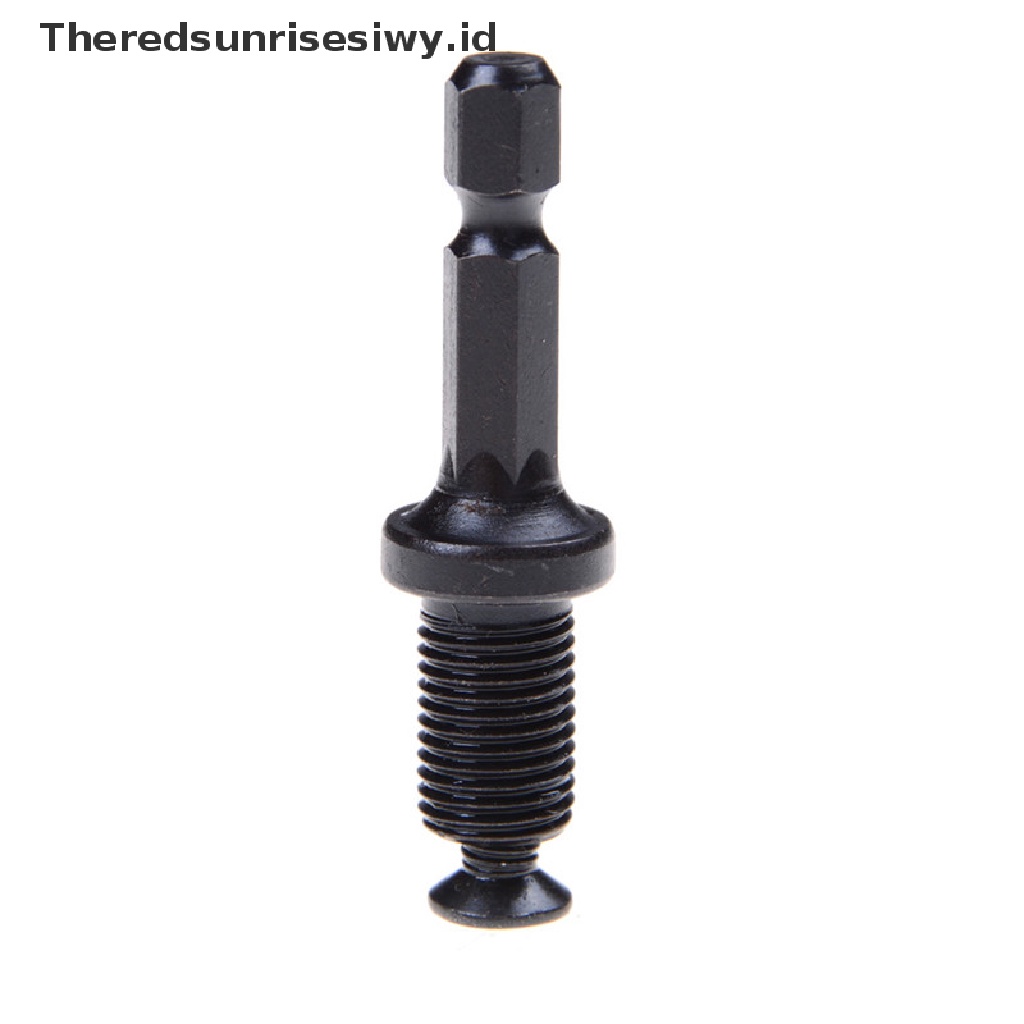 (Theredsunrisesiwy.Id) Adapter Sekrup Hex Shank 1 / 4 &quot;Male 6mm / 10mm / 13mm / 3 / 8&quot; - 24unf