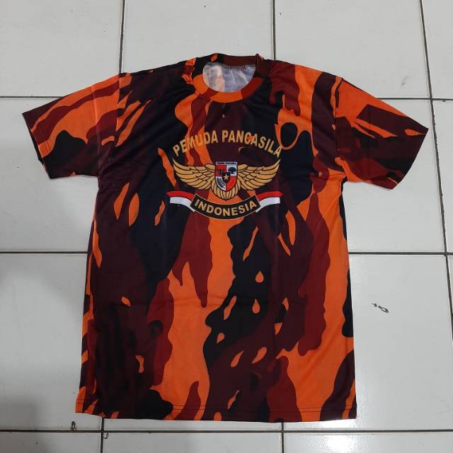 Kaos loreng pemuda pancasila tebal/kaos pemuda pancasila premium