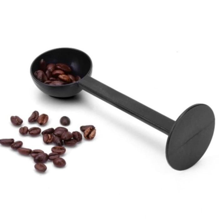 GOOD Sendok Tamper Plastik Coffee Spoon 10gr Hitam Sendok Takar Kopi Temper