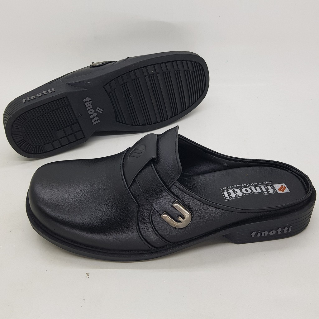 Finotti B 502 Sepatu Sandal Pria Premium Selop Bustong Sepatu Bakpao Cowok Formal