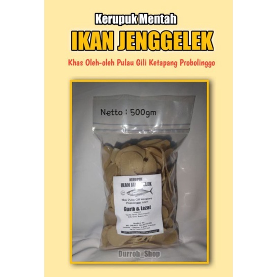 

Kerupuk Mentah Ikan Jenggelek