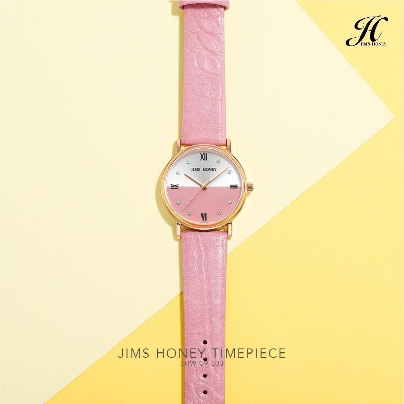 JAM TANGAN JIMS HONEY JHW09 ORI IMPORT FASHION CEWEK WANITA QUARTZ STAINLESS WATCH ANTI AIR MURAH JHW9