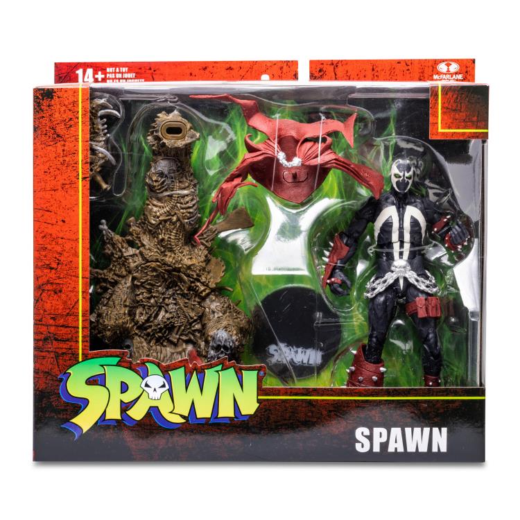 mcfarlane  deluxe set spawn with throne