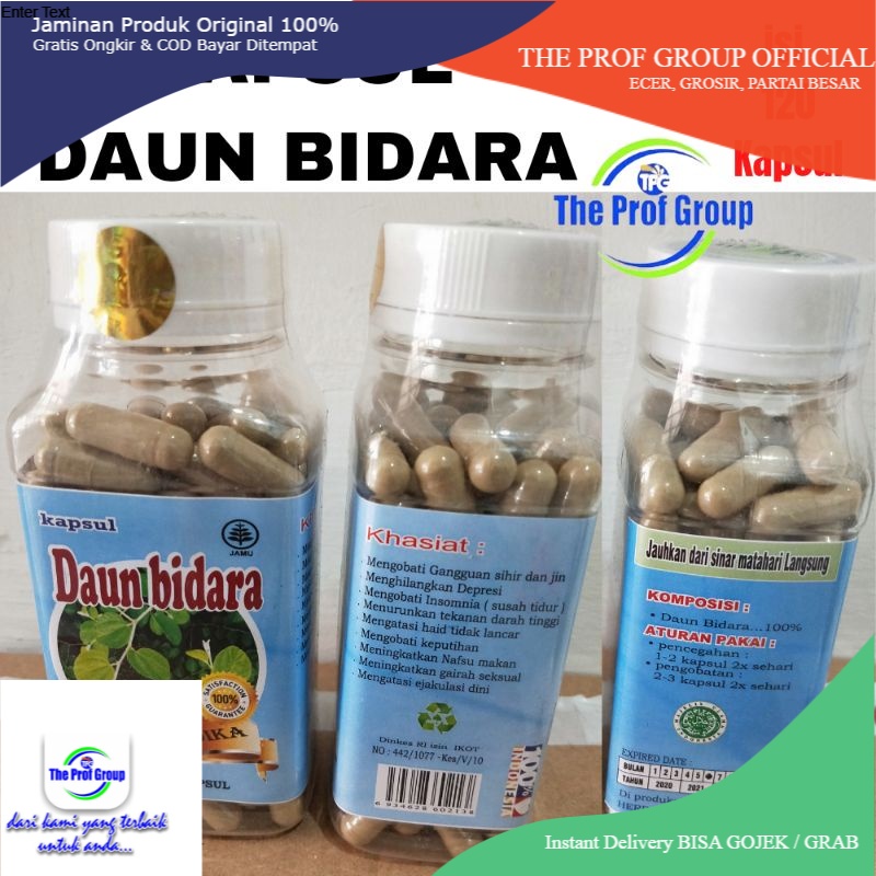 

Kapsul Daun Bidara Herbamedika 120 Kapsul Bidara Herbal Herba Medika