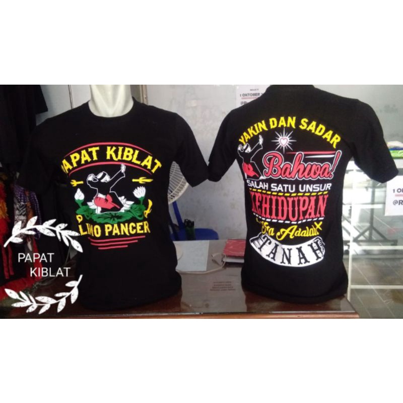 Jual Kaos Setia Hati Terate Papar Kiblat Limo Pancer | Shopee Indonesia