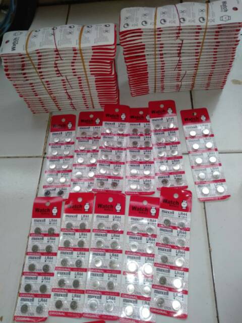 Baterai Maxell AG13.LR44-3