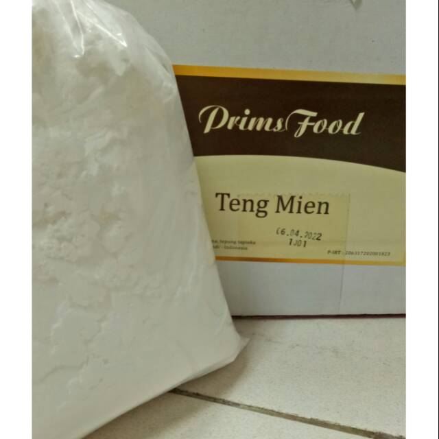 

Tepung TANGMIEN 500gr TengMien Primsfood Dimsum / Bakpao / Siomay