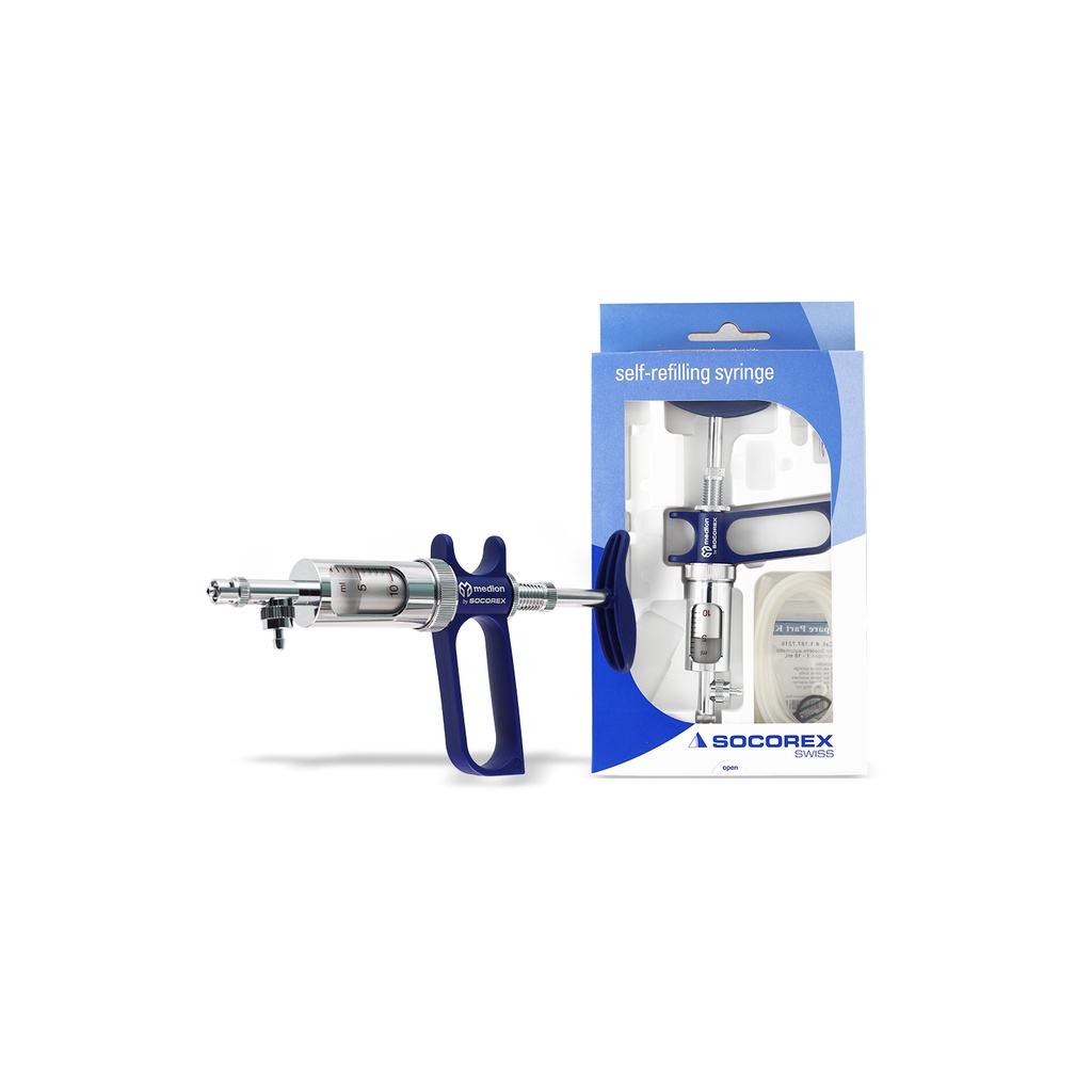 Alat suntik otomatis socorex by medion ukuran 10 ml