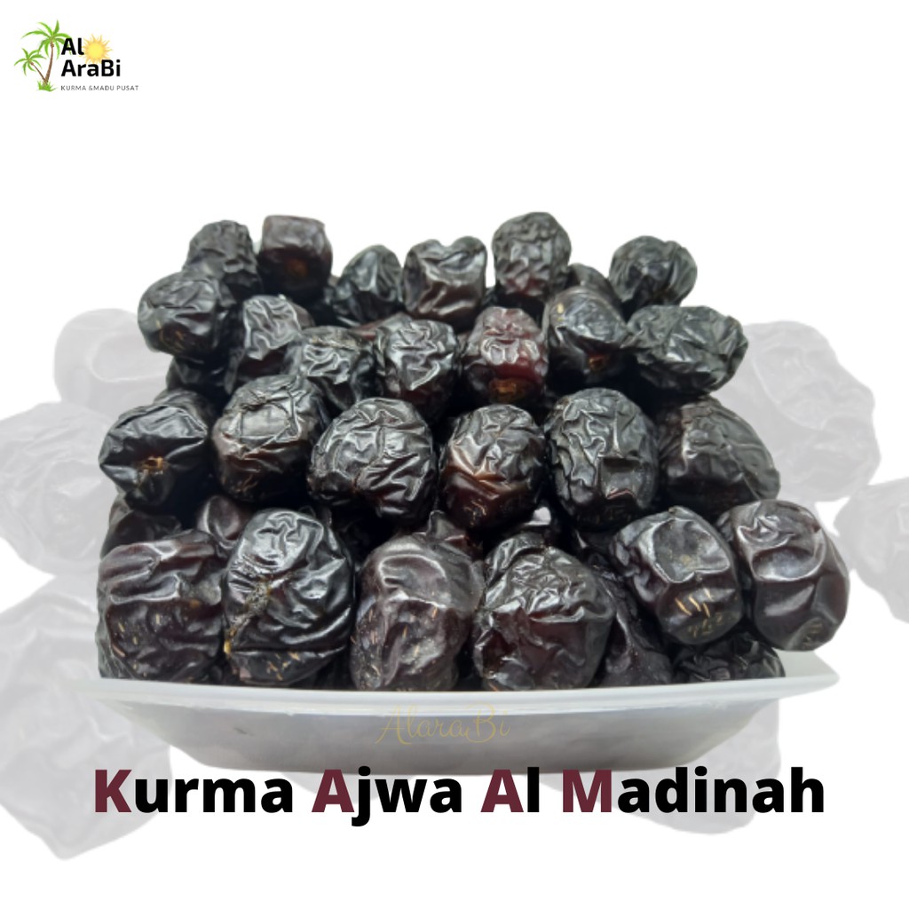 Kurma Ajwa | Kurma Nabi| Ajwa Madinah |Ajwa super |1kg