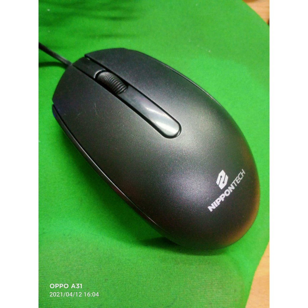 MOUSE NIPPONTECH B100 - panjang kabel 1 meter original b100 nipontech