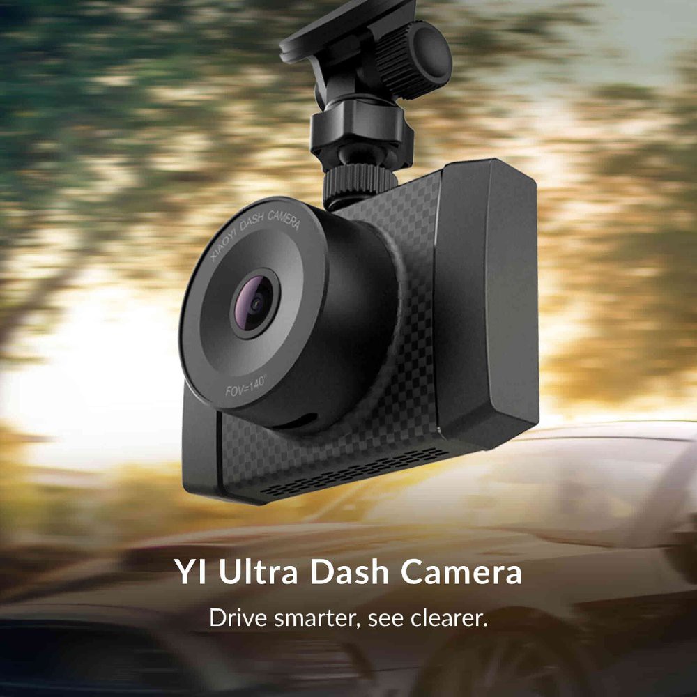 Diskon Xiaoyi Yi Ultra Dash Cam Dashcam 2.7K with Voice Control Dash Camera