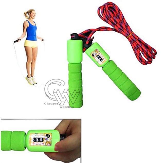 Cheaper-Lompat Tali Skipping Rope Soft Handle Jump Rope