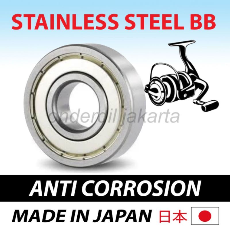 8x14x4 laher bearing reel ori japan