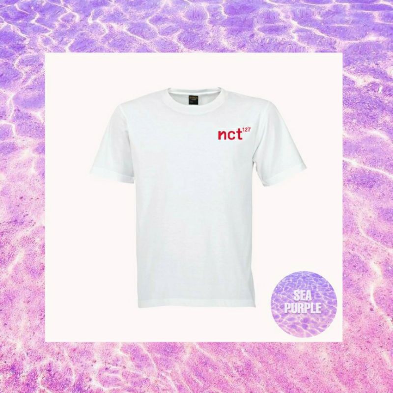 [02] NCT 127 - T-SHIRT - kaos logo NCT 127