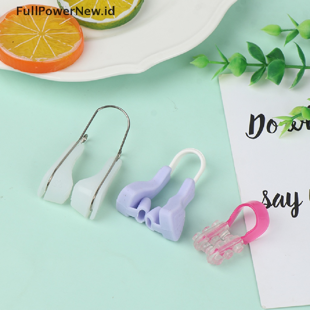 [KUKU PALSU] Nose Up Lifting Shaping Shaper Orthotics Clip Beauty Nose Slimming Massager .