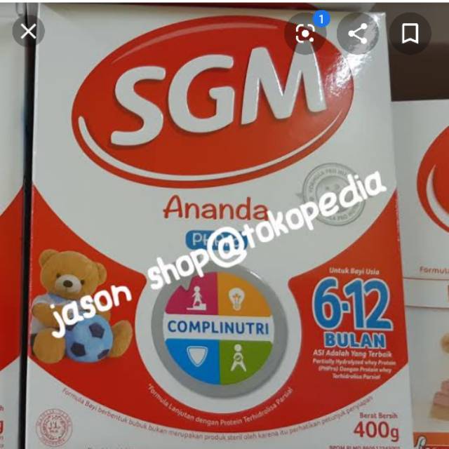 Sgm anada phpro 6-12 bln 400 gr khsus alergie