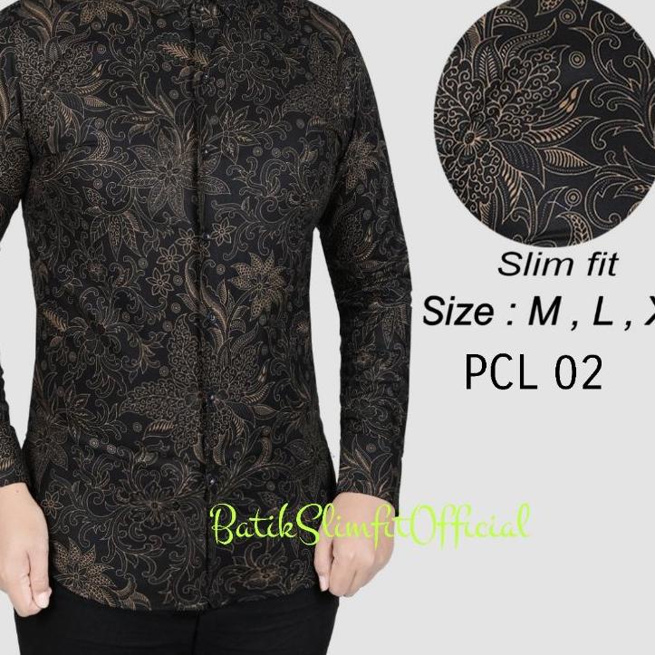 Baru - batik colin dion slimfit asli ン