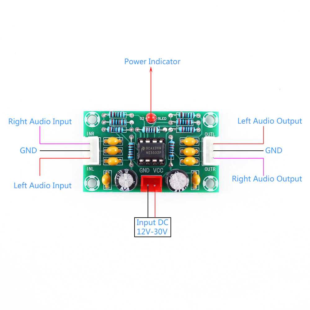 IDN TECH - Your Cee DIY Pre Amplifier Board Module - XH-A902