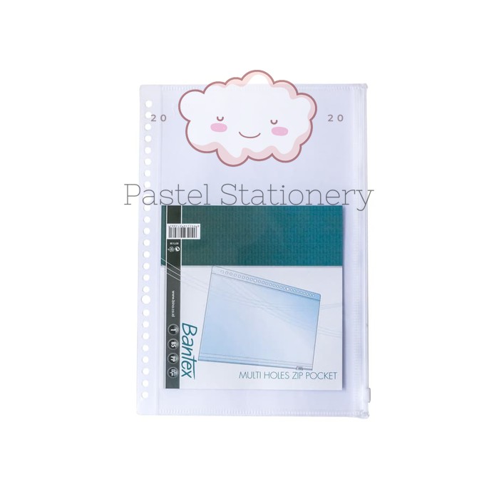 

Bantex Zipper Pocket Multi Holes Map Zipper B5 8073-08