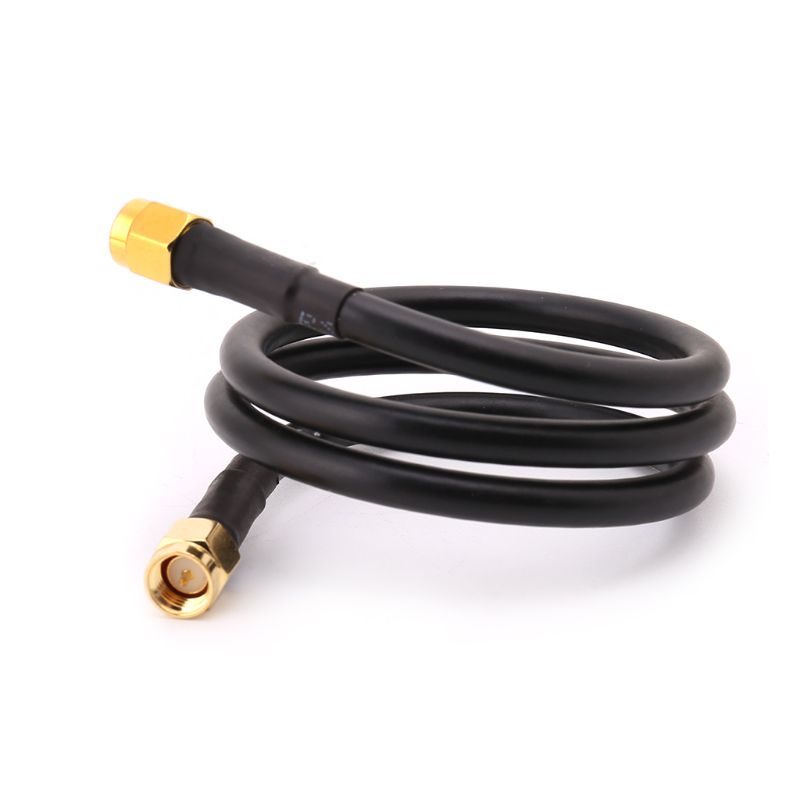 zzz SMA Male To SMA Male RG58 Pigtail Cable 50cm Low-loss Antenna Cables