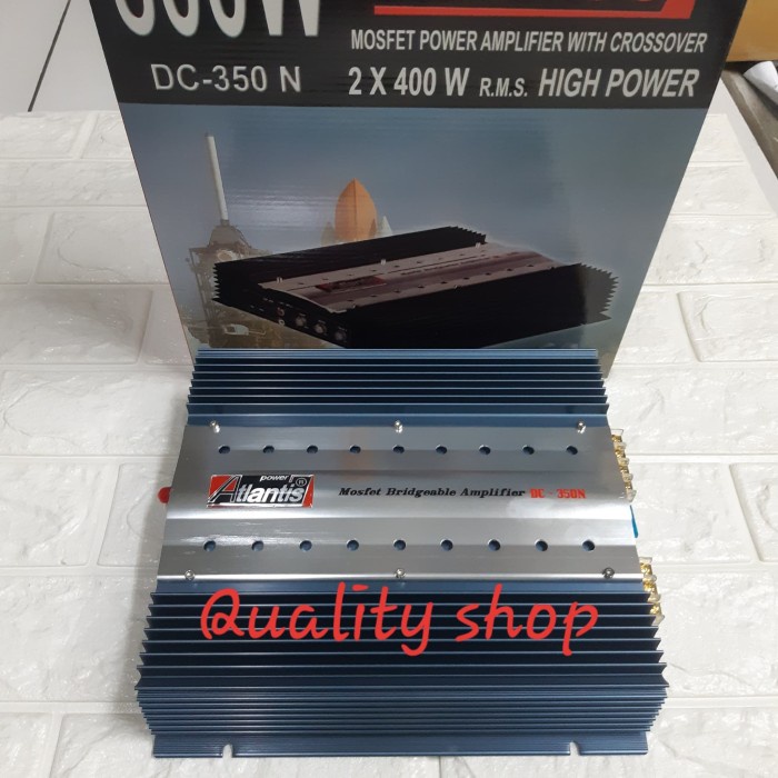 POWER 2 CHANNEL ATLANTIS DC 350N BARU