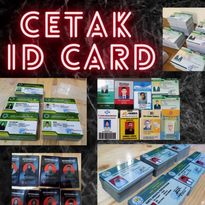 

Cetak Id Card 2 Sisi