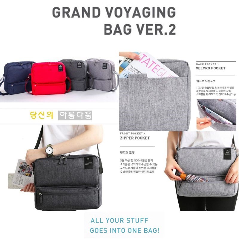 korean grand voyaging bag