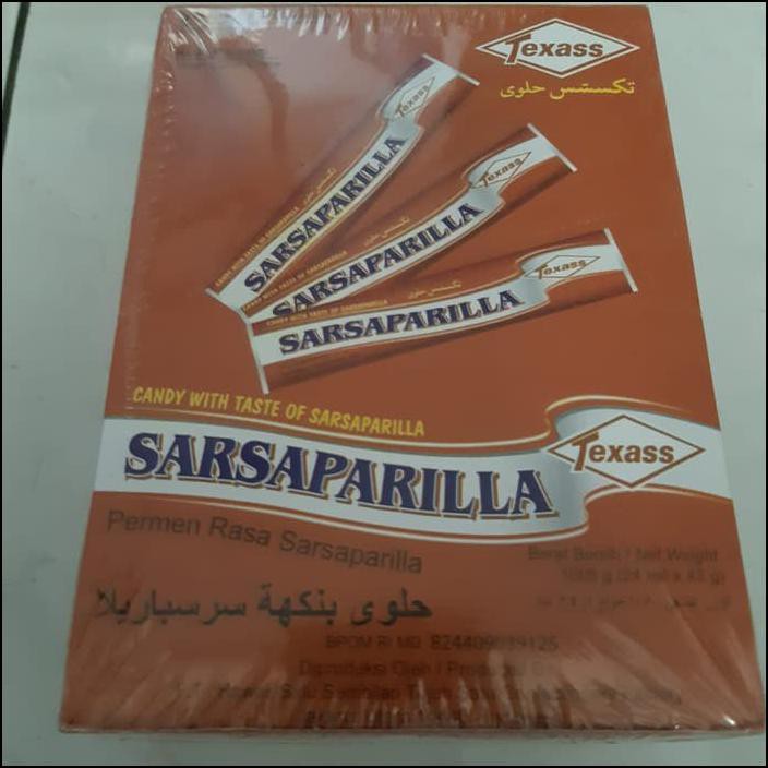 

PERMEN TEXAS SARSAPARILA BOX ISI 24 ROLL TERMURAH
