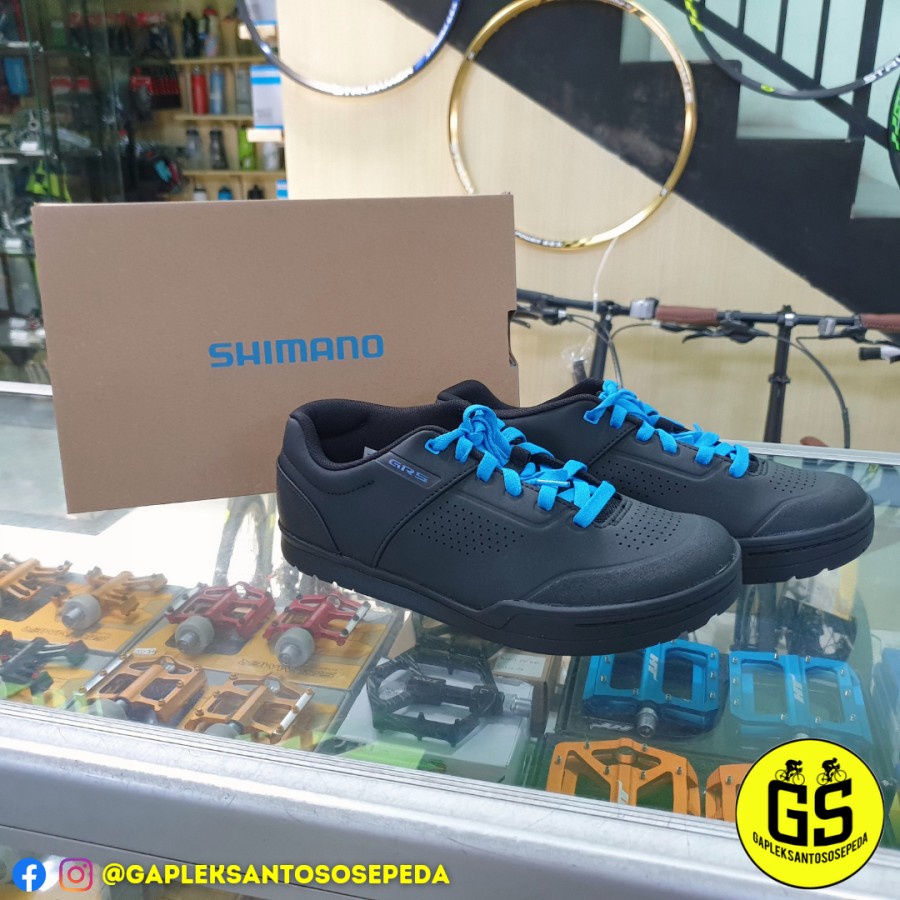 Sepatu Sepeda Off Road Gravity Shimano GR5 SH-GR501 Black Blue