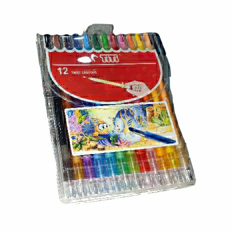 

Promo Crayon Putar/Crayon Twist 12 Warna Joyko Limited