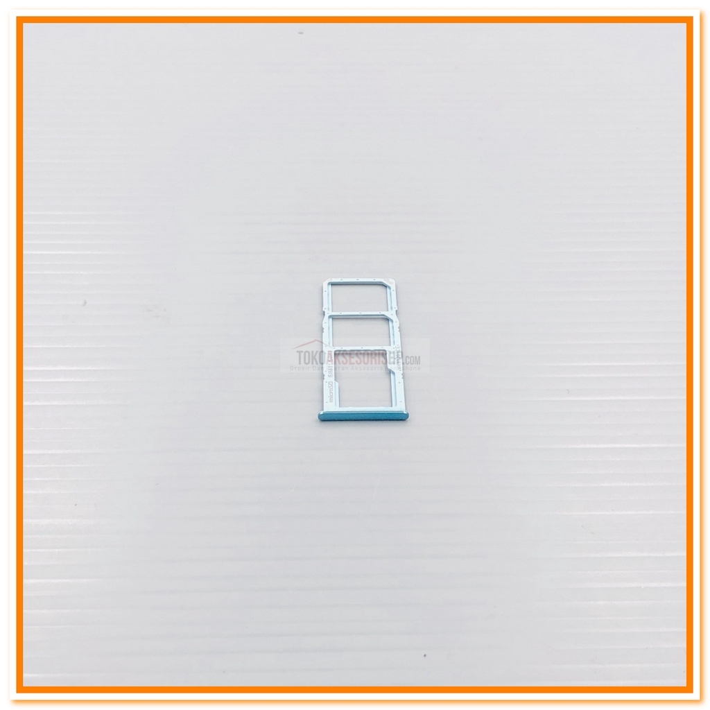 SIM TRAY SAMSUNG A51 / SIM LOCK / TEMPAT SIM CARD / SLOT KARTU-BIRU