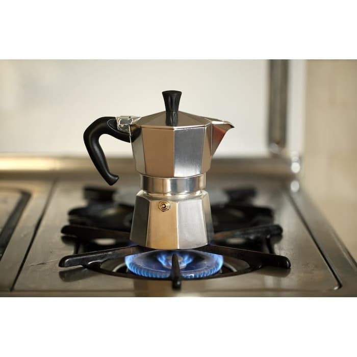 Moka Pot Alumunium 6Cup - Espresso Coffee Maker 6cups 2053