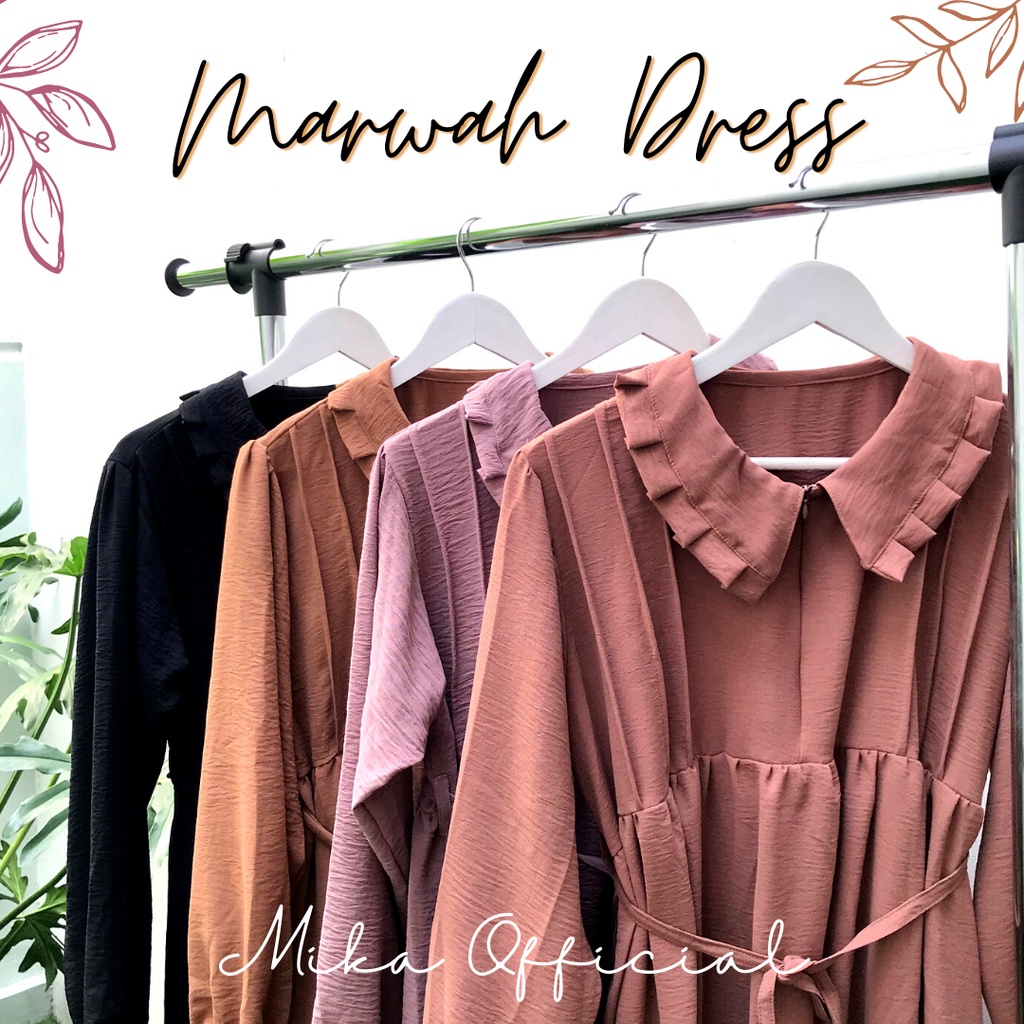 MARWAH MIDI DRESS RAYON CRINKLE TUNIK