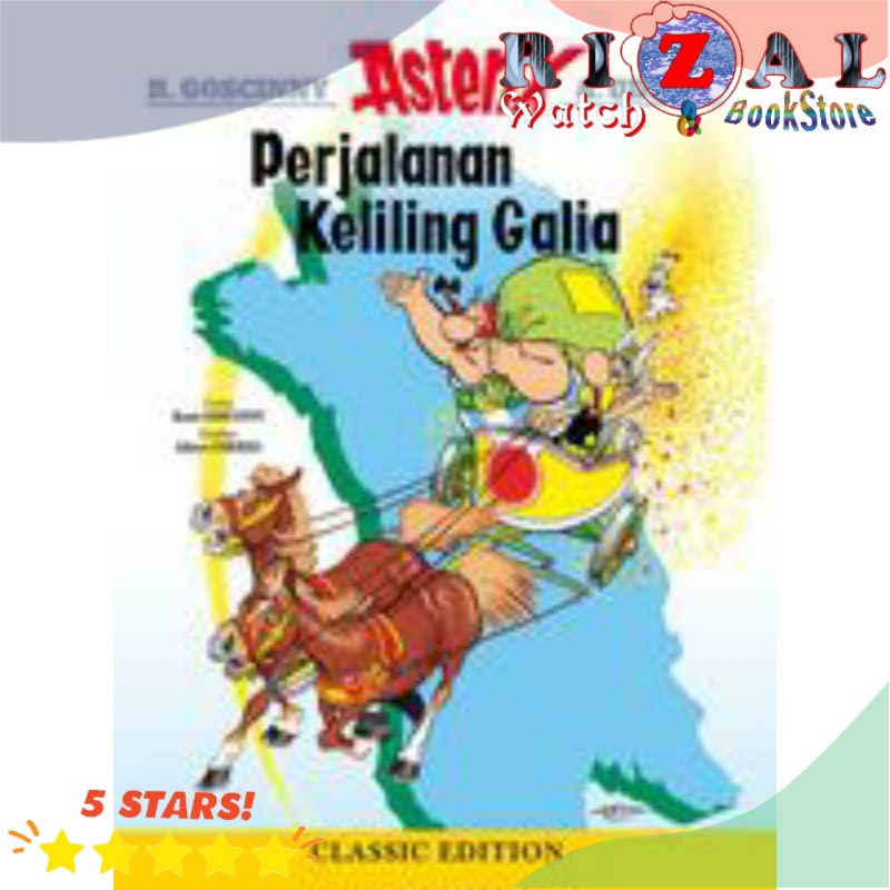 BUKU ANAK Asterix : perjalanan keliling galia classic