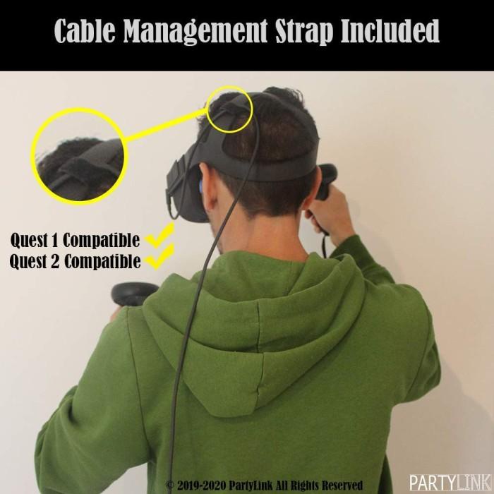 PartyLink (5m) USB 3.0 C to A Cable for Oculus Quest 1&2 Link