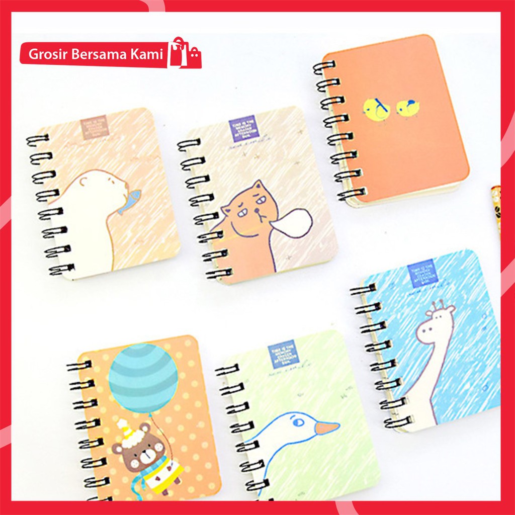 Buku Memo Kecil Notebook Mini Buku Catatan Kecil Motif 