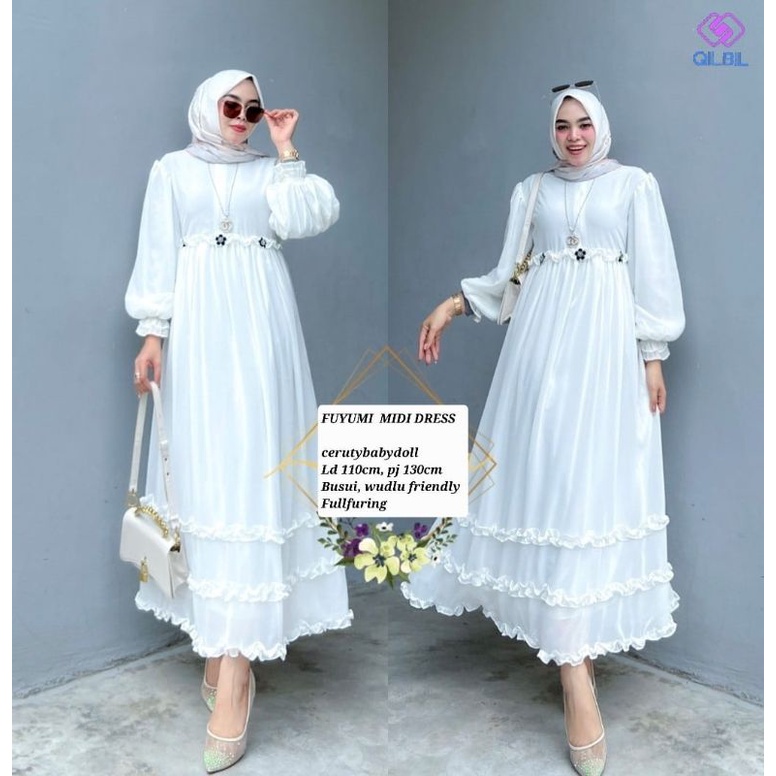 FUYUMI DRESS ori by QILBIL