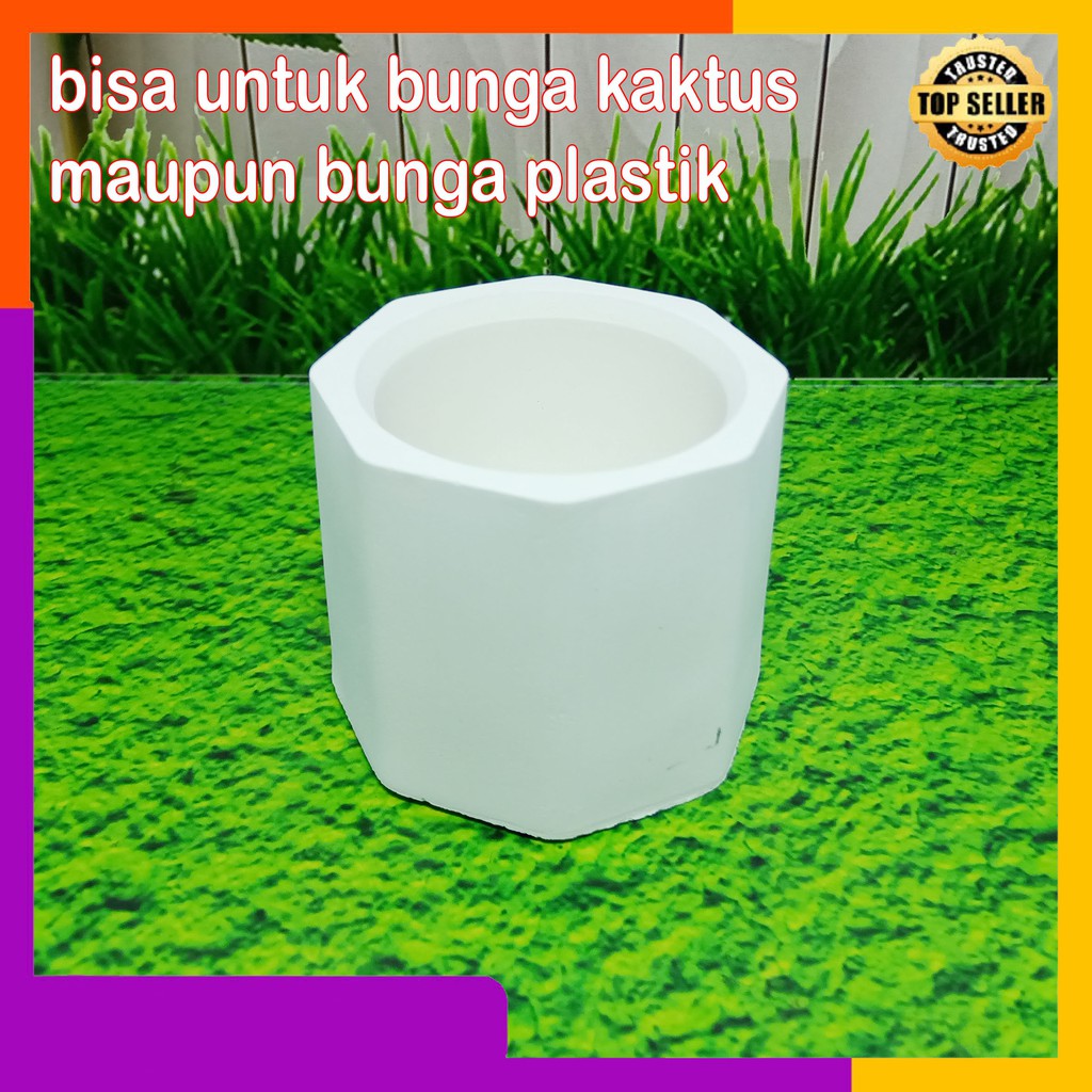 POT SEKULEN MINI bahan semen beton