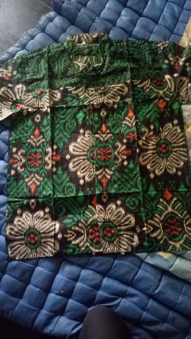 Maura Couple - Sania Ruffle Batik Couple Ori Ndoro Jowi Dnt Garansi Termurah Shopee Selendang Merak