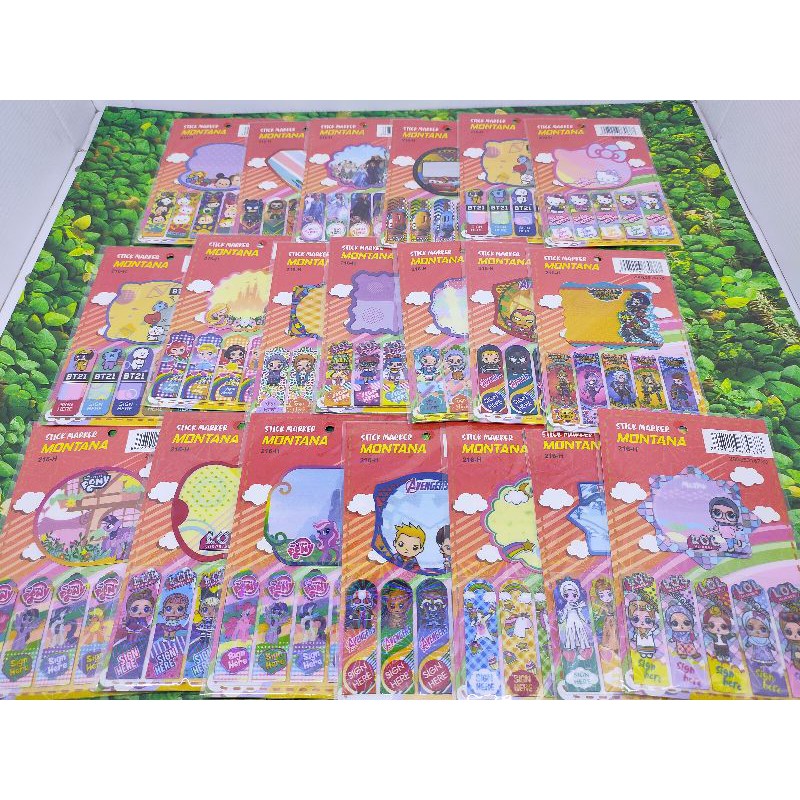 

Montana Stick Marker bahan Plastik