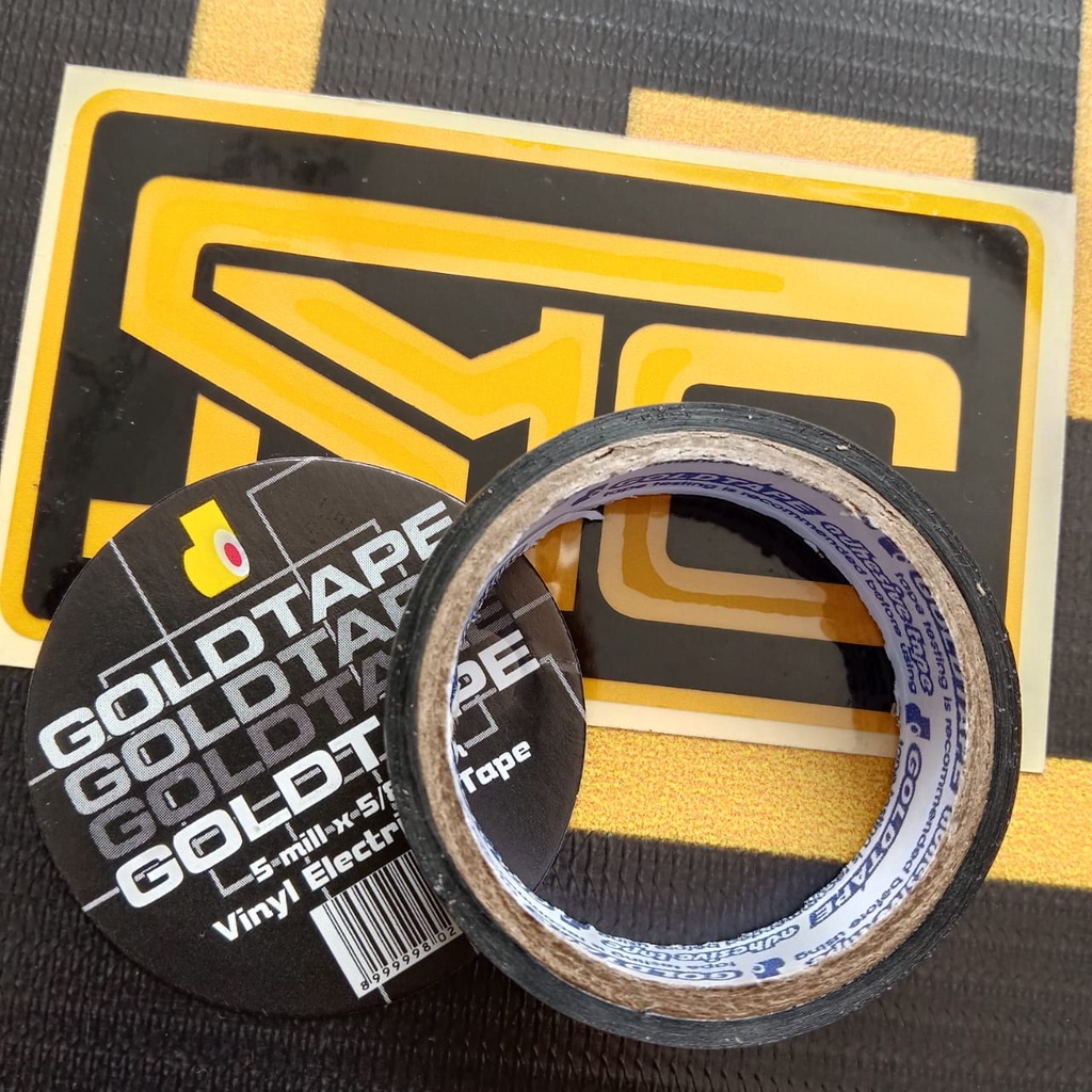 

Solasiban - Solasi - Isolasi Goldtape Hitam Kecil