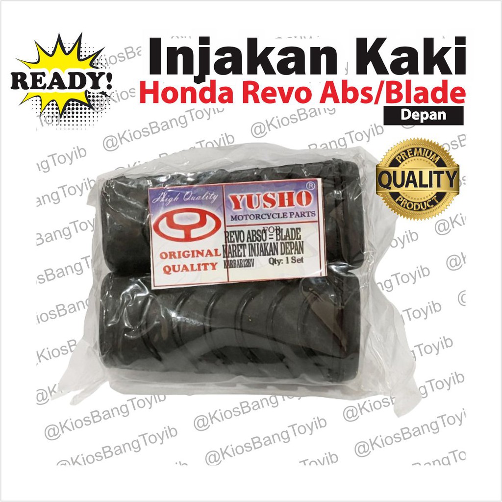 Karet Footstep Barstep Depan/Pijakan Kaki Depan Honda Revo Absolute Blade (YUSHO)